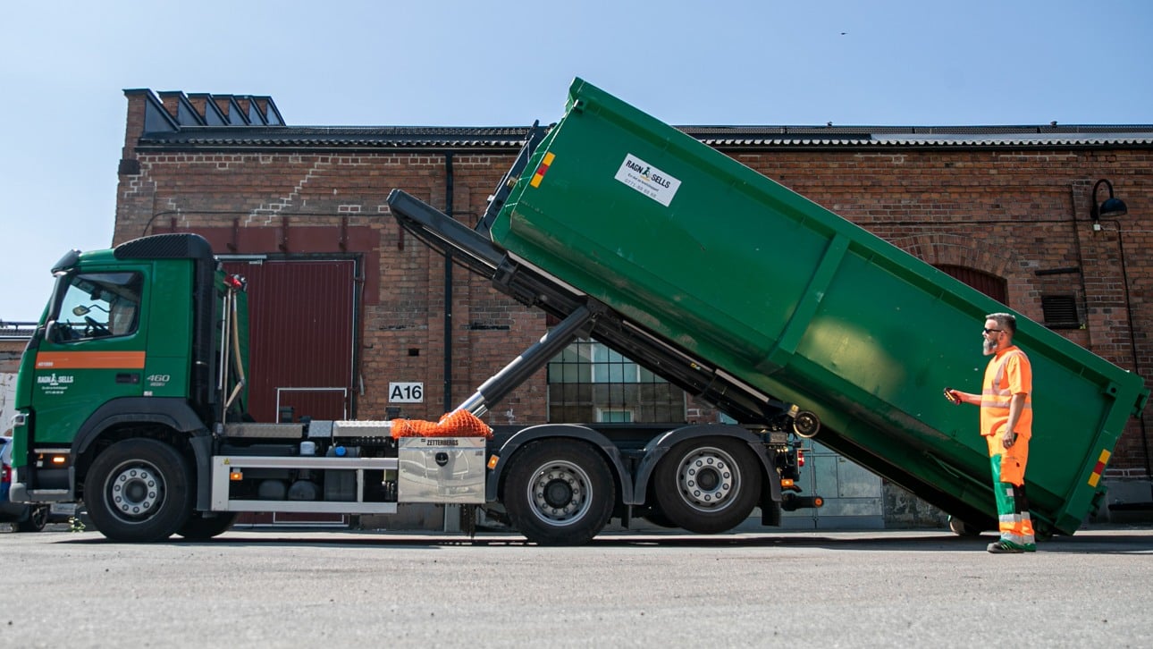 Hyr container i olika storlekar